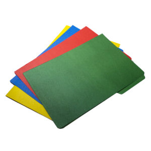 Folders  de color 8 1/2 X 11 (Kit 3 unidades)
