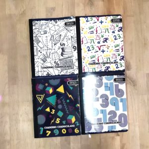 Cuaderno cuadriculado