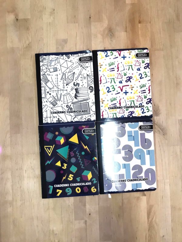 Cuaderno cuadriculado