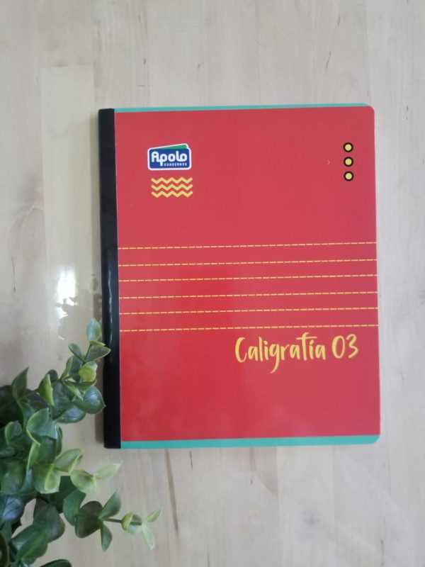 Cuaderno Caligrafia Apolo #3